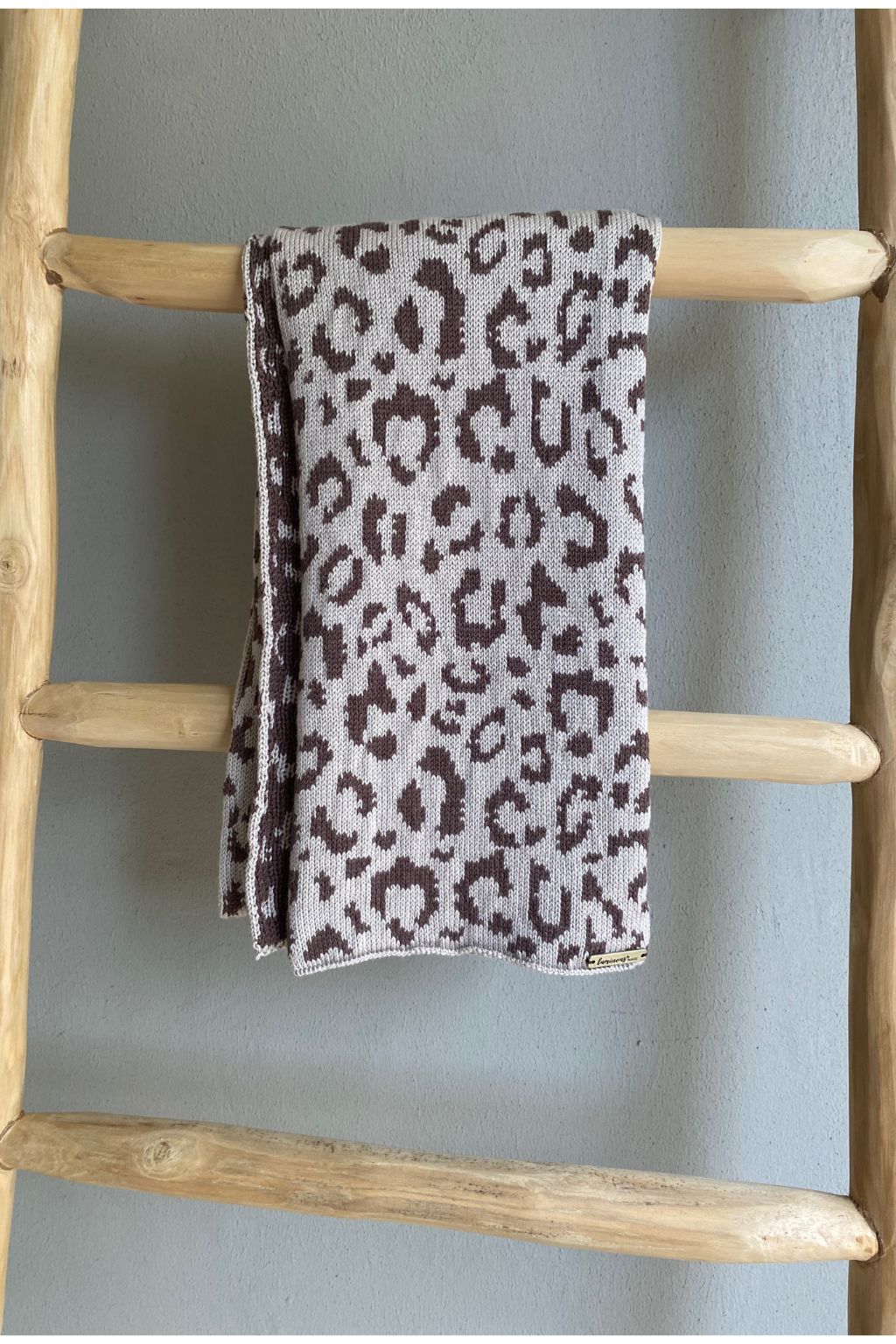 Leopard print scarf