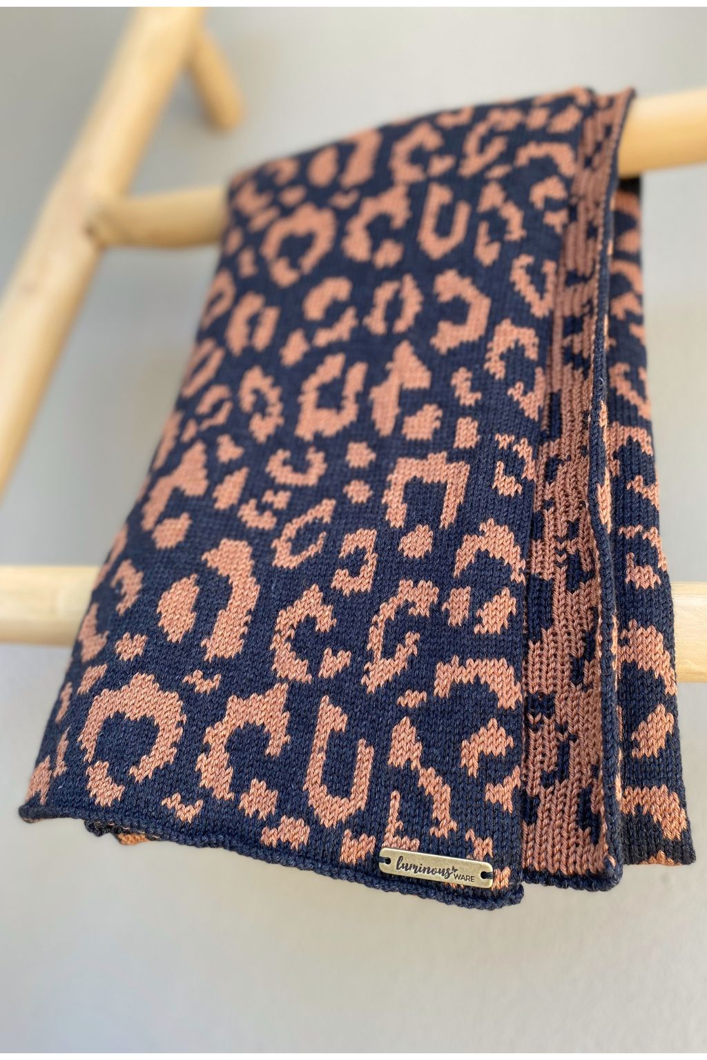 Leopard print scarf