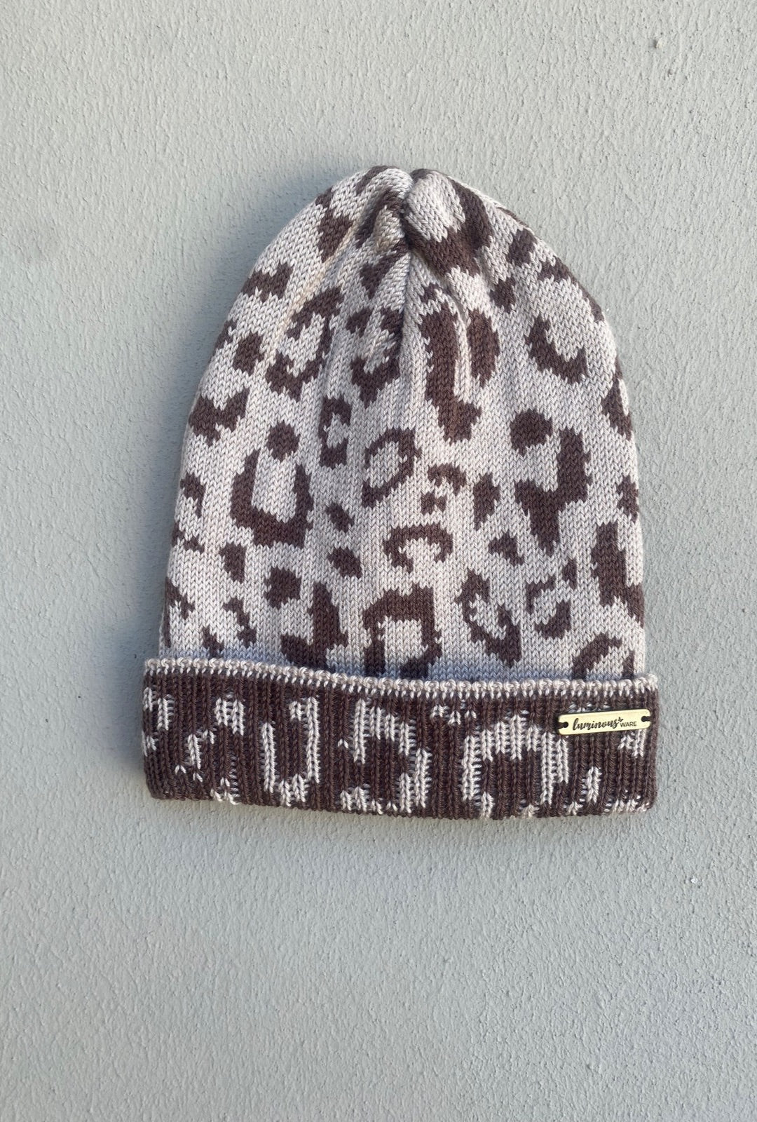 Leopard print Fun Beanie