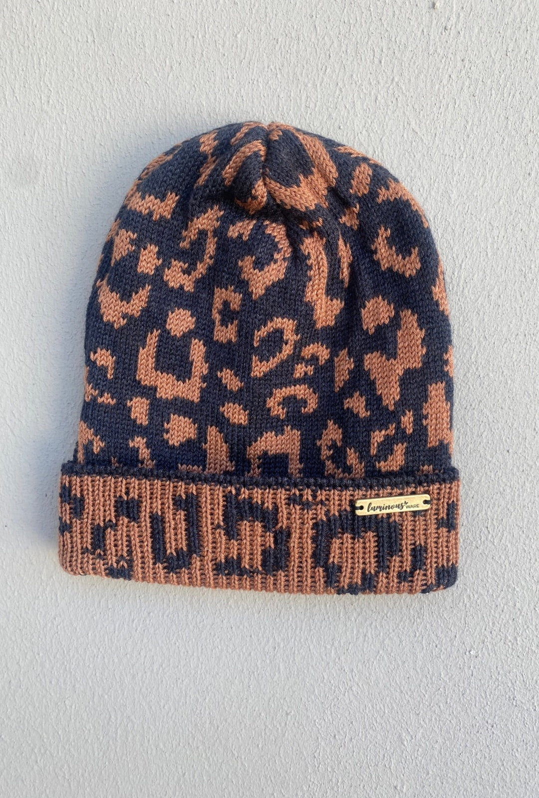 Leopard print Fun Beanie
