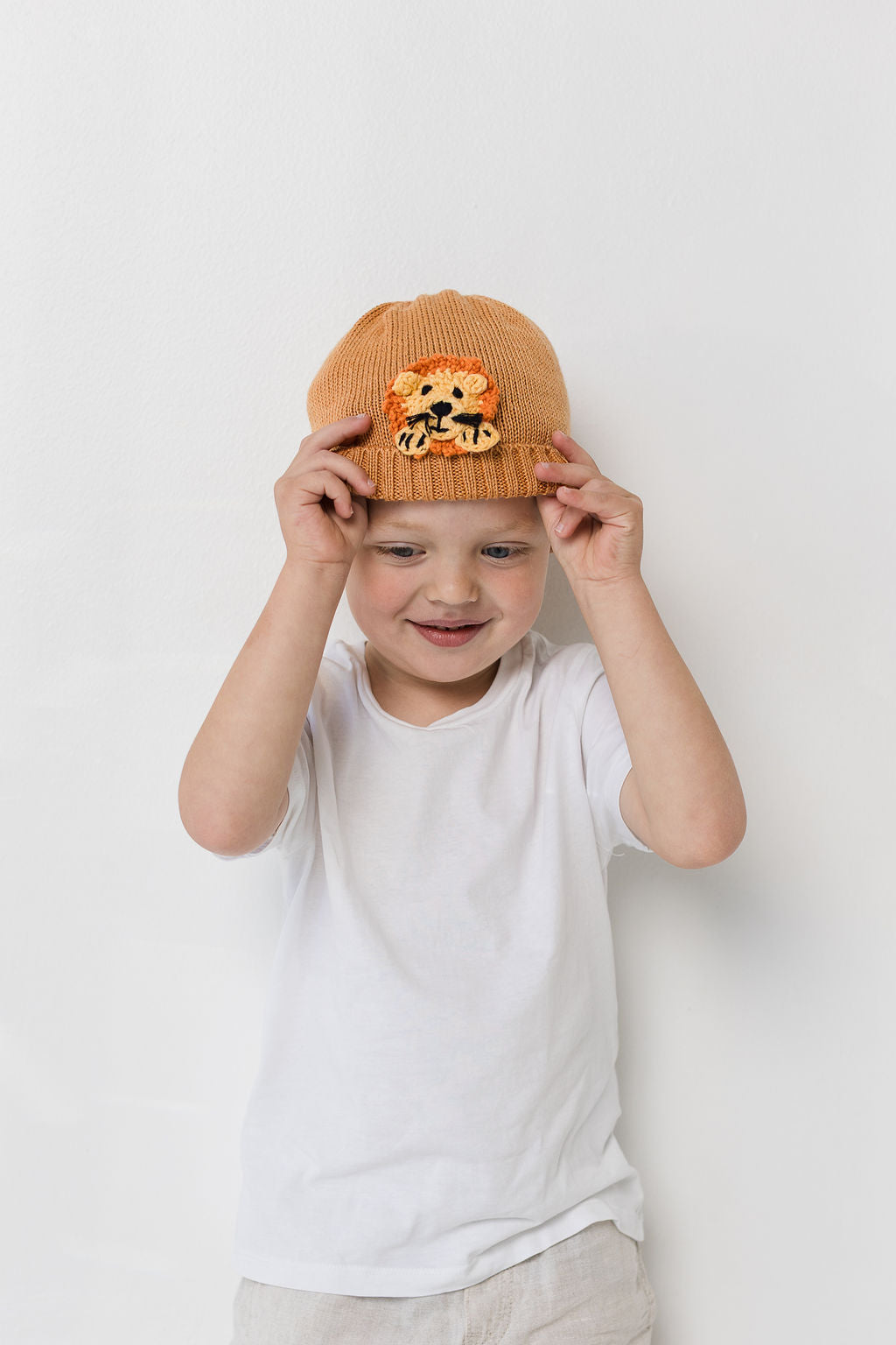 Kiddies Lion Bum beanies