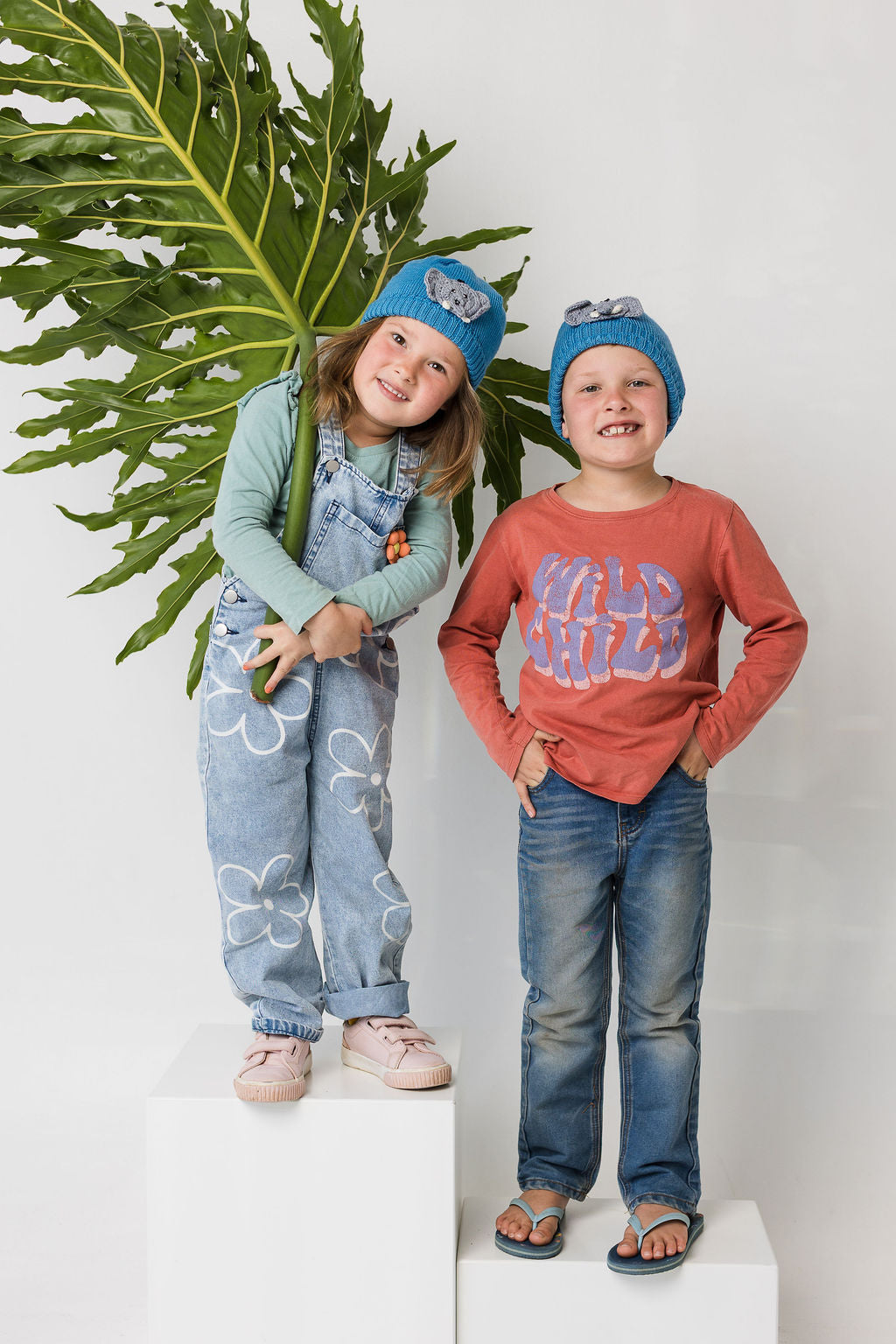 Kiddies Elephant Bum beanies