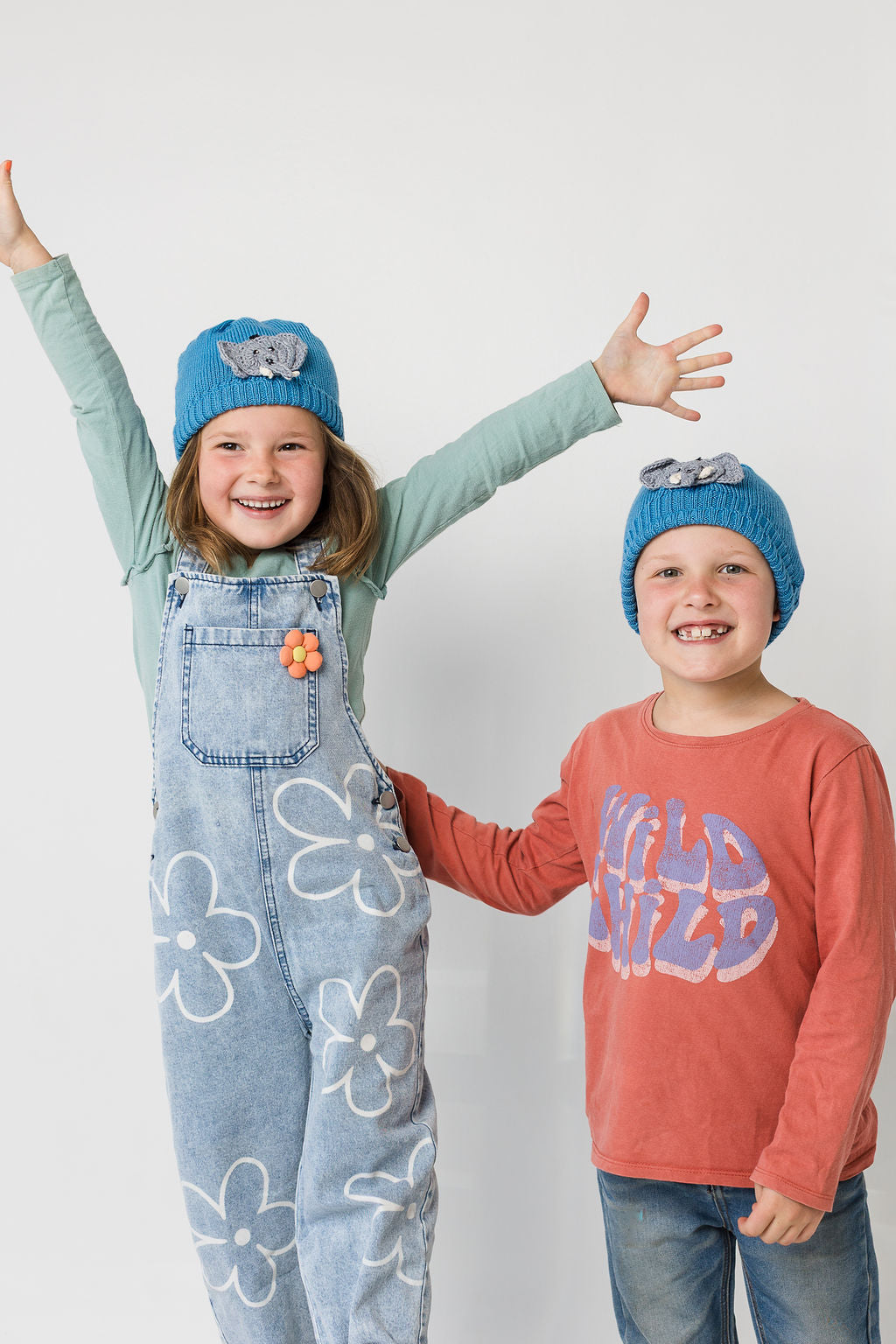 Kiddies Elephant Bum beanies